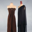 TWO LONG HALSTON GOWNS, 1970s