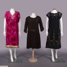 THREE AFTERNOON OR PARTY DRESSES, 1920s