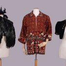 FEATHERED CAPE, COAT &amp; VELVET BOLERO, 1925-1935