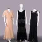 THREE AFTERNOON OR PARTY DRESSES, 1930s
