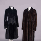 TWO DESIGNER FUR COATS, USA, 1970-1980s