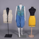 DESIGNER &amp; ARTISAN LEATHER SEPARATES, ITALY &amp; AMERICA, 1980s