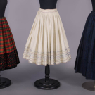 THREE EUROPEAN FOLK SKIRTS, 20TH C
