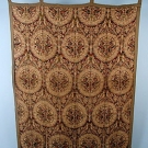 METALLIC &amp; CHENILLE BROCADED PANEL, c. 1900