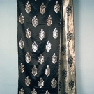 LAME &amp; SILK BROCADED DECO DRESS FABRIC