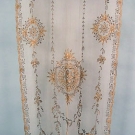 METALLIC &amp; NET SCARF, c. 1915