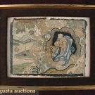 ST. PETER PICTORIAL NEEDLEWORK, 18TH-19TH C