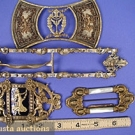 4 BUCKLES, c. 1890