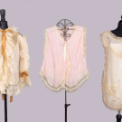 BOUE SOEURS BODICE &amp; TWO BED JACKETS, PARIS, 1900-1930