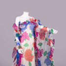 COUTURE GIVENCHY SILK ORGANZA EVENING DRESS, PARIS, 1960s