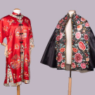 EMBROIDERED CHINESE COAT &amp; TOREADOR CAPE, CHINA &amp; SPAIN, MID-LATE 20TH C