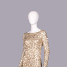 GIORGIO DI SANT’ANGELO SEQUINED EVENING GOWN, 1980s