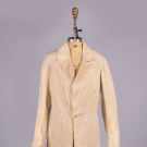 GENT’S LINEN FROCK COAT &amp; COTTON TROUSERS, 1850-1855