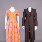 GERNREICH MAXI DRESS &amp; CARVEN JUMPSUIT, USA &amp; PARIS, 1970s &amp; MODERN