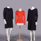 TWO PIERRE CARDIN COCKTAIL DRESSES &amp; ONE SWEATER, PARIS