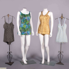 FOUR DESIGNER SWIMSUITS, CALIFORNIA, 1950-1960s