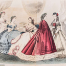 FOUR CONSECUTIVE GODEY’S LADY’S BOOKS, PHILADELPHIA, 1862-1865