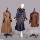 WOOL OR SILK LADIES COATS, 1880-1920