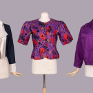THREE YSL LINEN OR COTTON JACKETS, PARIS, 1980-1990s