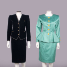 TWO YSL SKIRT SUITS, PARIS, S/S 1991 &amp; LATE 1980s