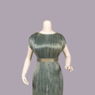  FORTUNY DELPHOS &amp; ORIGINAL MATCHING BELT, ITALY, 1930s