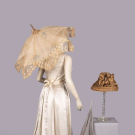 SILK EXPORT PARASOLS &amp; STRAW HAT, CHINA, JAPAN &amp; UK, C. 1890-1910