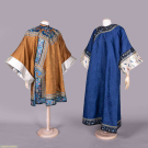 TWO EMBROIDERED SILK ROBES, CHINA, EARLY 20TH C