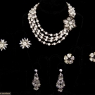 TWO PIECE ROBERT JEWELRY SET, MID 20TH C