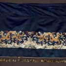 EMBROIDERED HORIZONTAL DRAGON PANEL, CHINA, 1800-1830