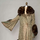 LAME &amp; SILK EVENING COAT, PARIS, 1915-1918