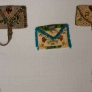 THREE BEADED MINATURE PURSES, MEXICO, 1800-1825