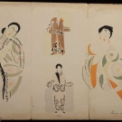 SONIA DELAUNAY FASHION PRINT, 1923