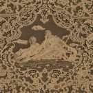 NEEDLE LACE BANQUET CLOTH &amp; NAPKINS, c. 1930