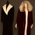 VELVET &amp; LAME OPERA COAT, MID 1920s