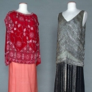 TWO BEADED TOPS, 1920s