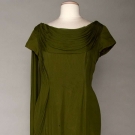 MADAME GRES CHIFFON EVENING DRESS, 1960