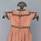 CHILD'S PRINTED WOOL DRESS, 1850s