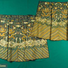 TWO MEN'S KESI JIFU FRAGMENTS, CHINA, 1870-1880