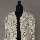 IRISH CROCHET LACE COAT, c. 1905