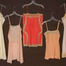 FIVE SILK SLIPS &amp; STEP-INS, 1920-1930s