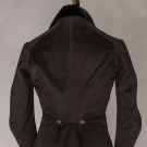 MAN'S WOOL &amp; VELVET TAIL COAT, 1840