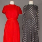 ONE NORELL &amp; ONE TRIGERE PARTY DRESS, 1960s