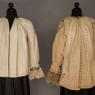 TWO FESTIVAL BLOUSES, HUNGARY, 19TH C