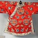 TWO SILK CHINESE ROBES, LATE 19TH C