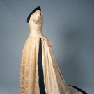 SUMMER RECEPTION GOWN, FRANCE, c. 1880