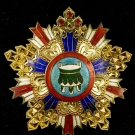 ORDER OF THE SACRED TRIPOD 1ST CLASS MEDAL SET 一等寶鼎勳章