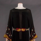 PATOU COUTURE EMBROIDERED DRESS, 1919-1922