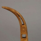 ESKIMO BONE ARROW STRAIGHTENER, 19th-20th C