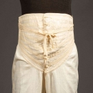 MAN'S ABDOMINAL SUPPORT DRAWERS, NYC, 1820-1840