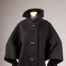 DIOR COUTURE BARREL COAT, LONDON, LATE 1950s